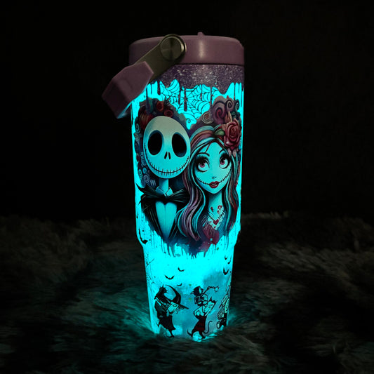 30oz Sally x Jack Skellington Tumbler 🚢Free Shipping🚢